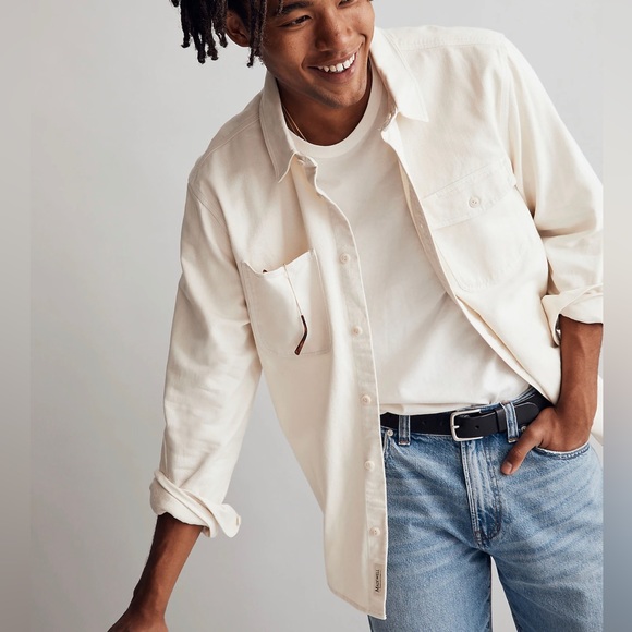 Madewell Other - Madewell Men Garment-Dyed Work Shirt